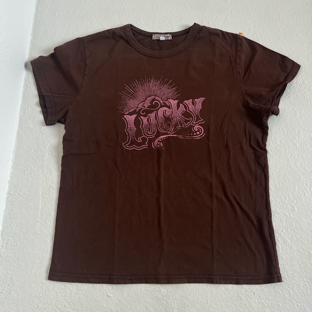 Luck lucky brand t shirt